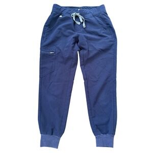 FIGS Technical Collection Zamora Jogger Scrub Pants Navy XS FIONx Work‎ Utility